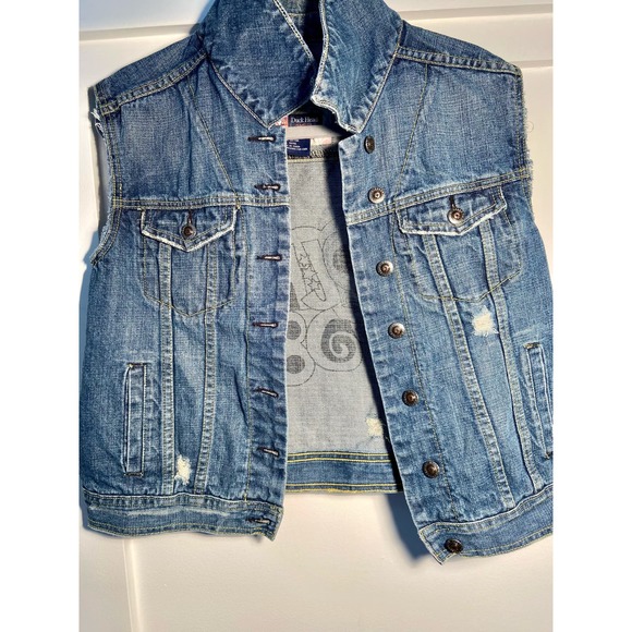 Vintage Inspired Duck Head Denim Jean Jacket * Women’s L Fits Like a Medium WC39 - Picture 1 of 7